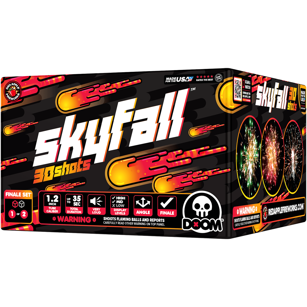 Skyfall™ 60-Shots XL® Aerial Finale Set®