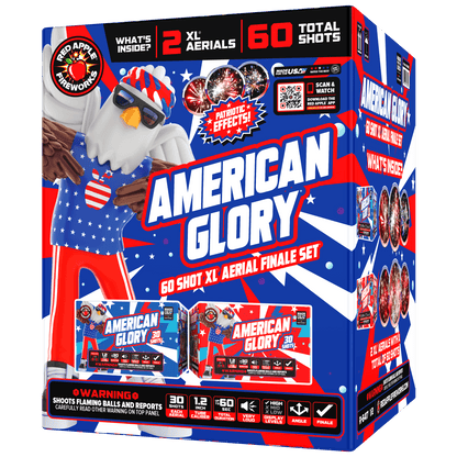 American Glory® 60-Shots XL® Aerial Finale Set®