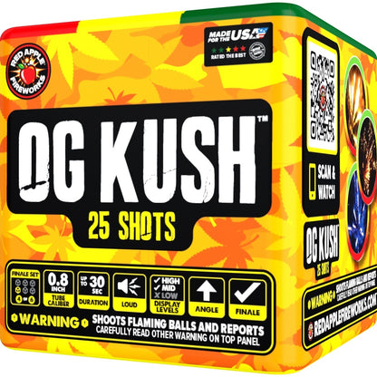 OG Kush® 150-Shots Standard Aerial Finale Set®