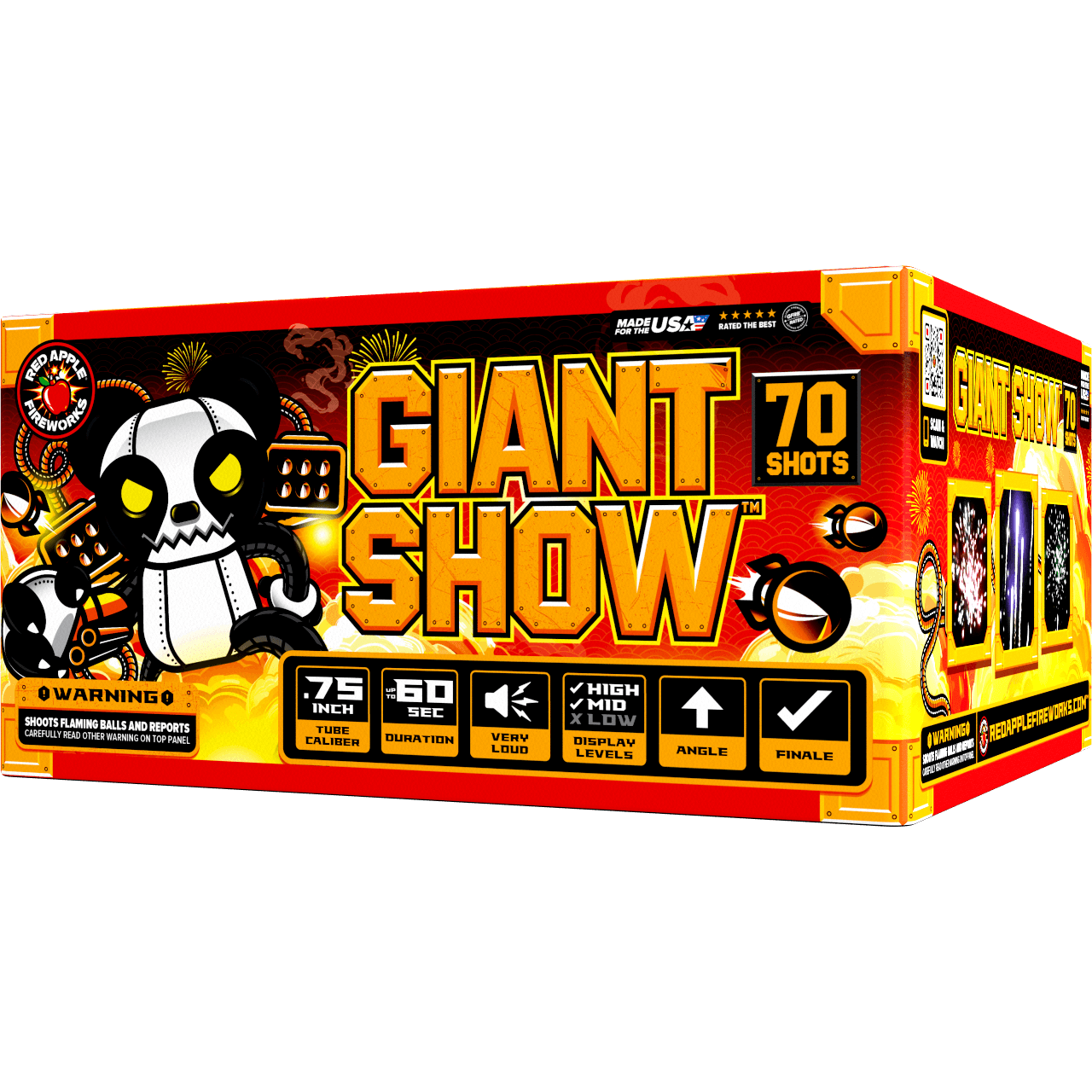 Giant Show 70-Shots XL® Aerials