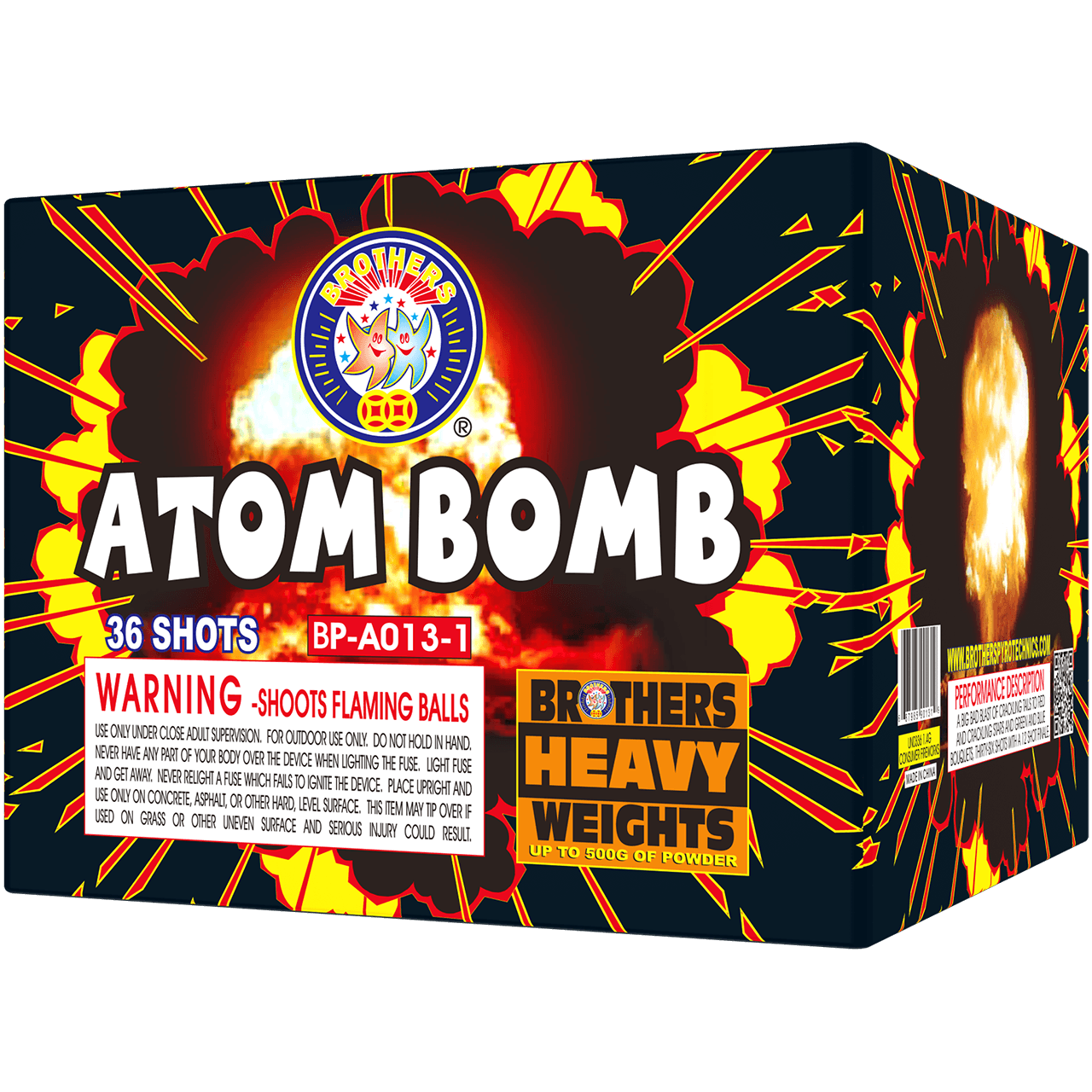 Da Big Box O' Bombs 144 Shots XL® Aerial Finale Set® by Brothers