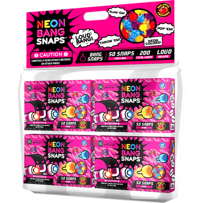 Neon Bang Snaps | 200 Pack