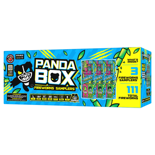 Panda Box® Fireworks Sampler® - Blue