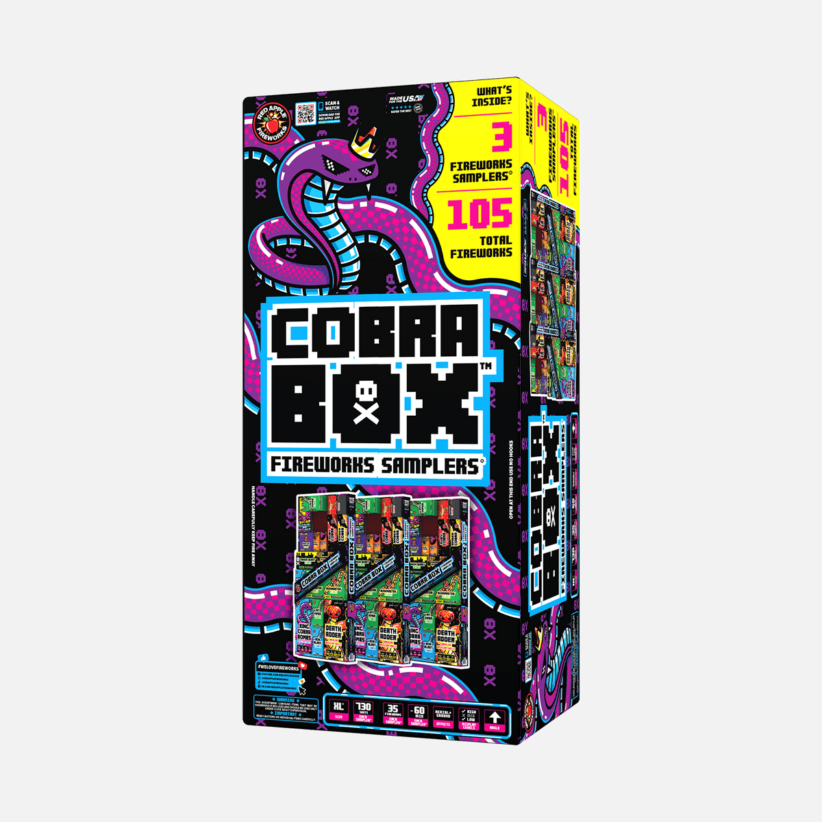Buy Shop Cobra™ Box Fireworks Samplers® Online