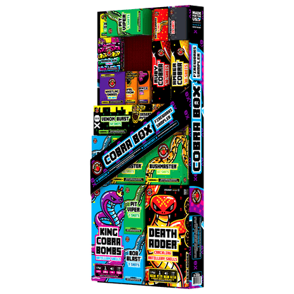 Cobra™ Box Fireworks Samplers®