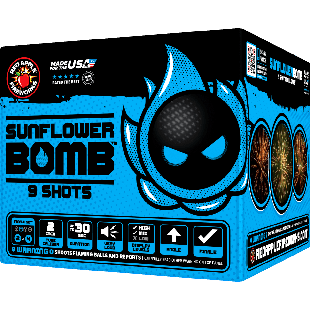 Sunflower Bomb™ 36-Shots Shell Cake Finale Set®