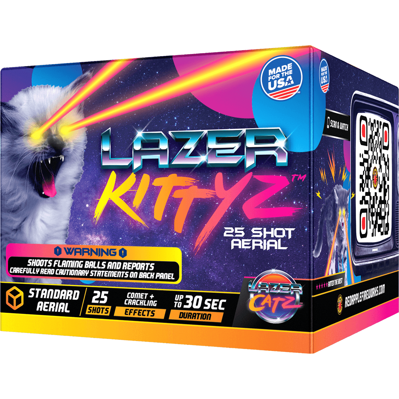 Lazer Kittyz™ 25-Shots Plastic Frame