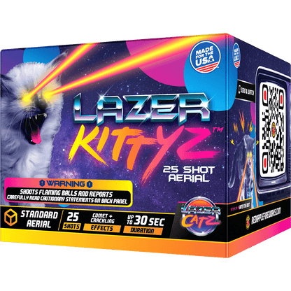 Lazer Kittyz™ 25-Shots Plastic Frame