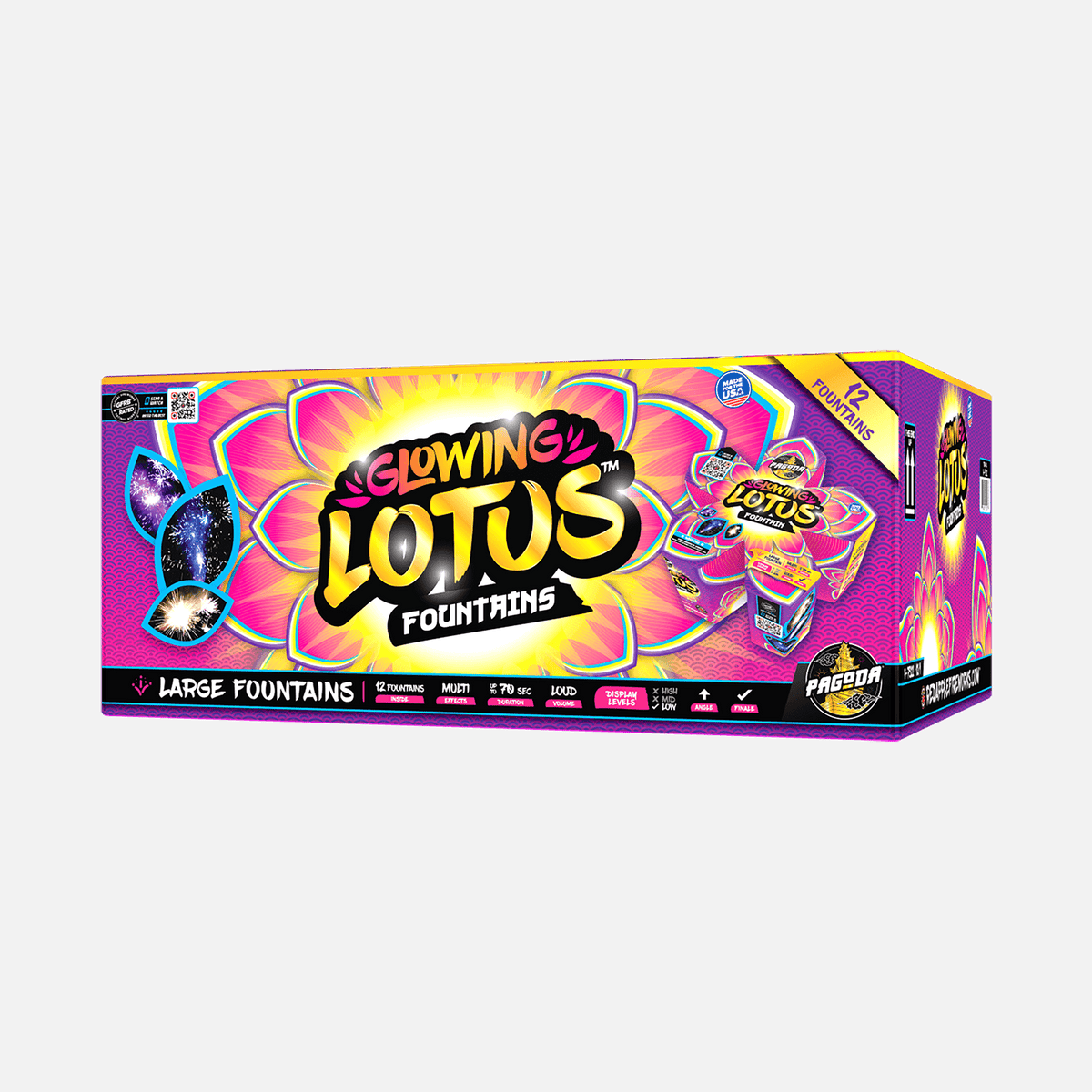Buy Glowing Lotus™ XL® Fountain Fireworks Online