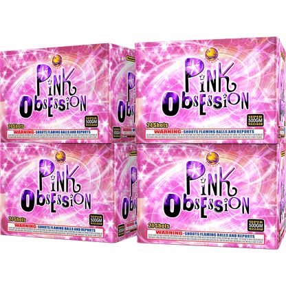 Pink Obsession 21 Shots XL® Aerials by Fire Hawk