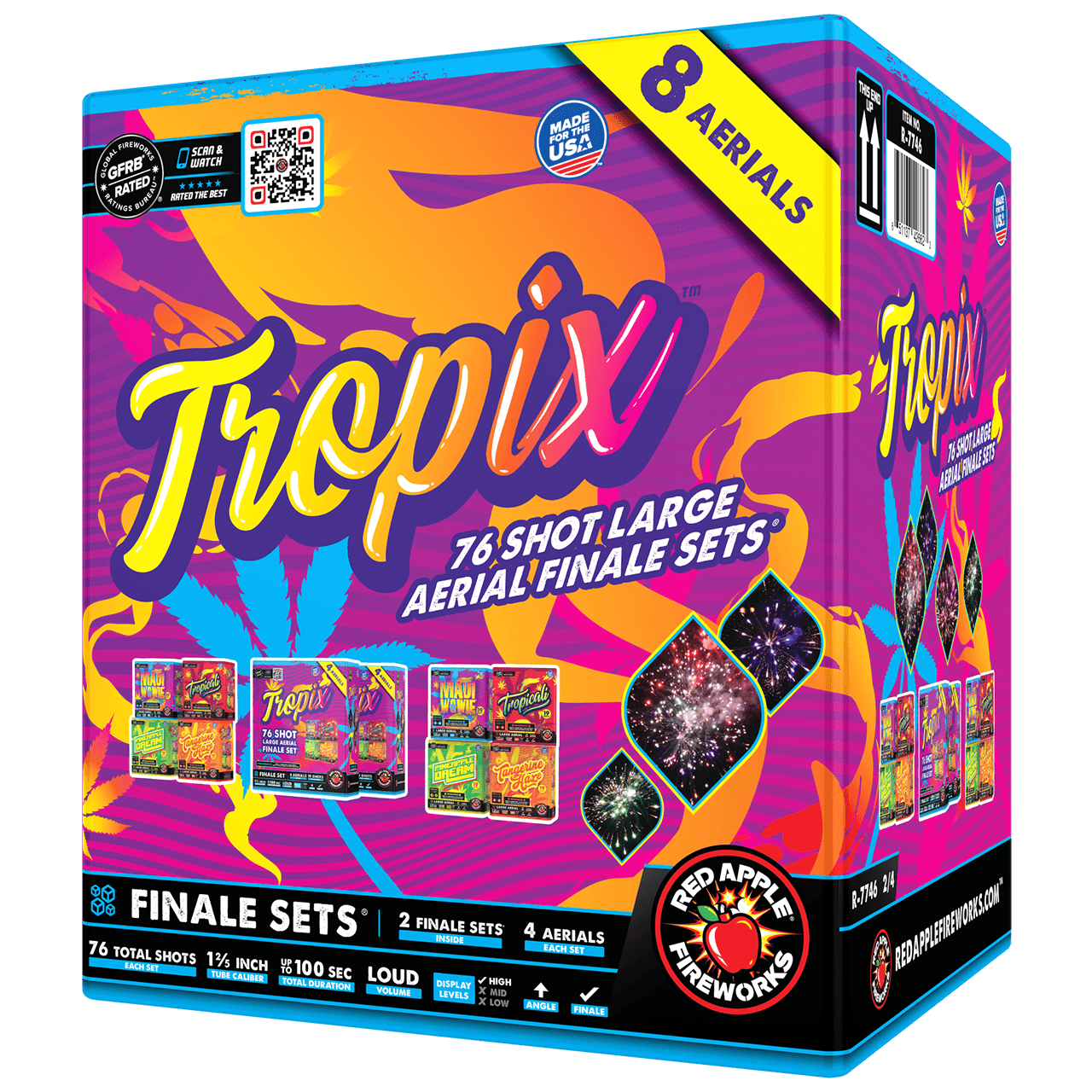 Tropix™ 76-Shots Standard Aerial Finale Set®