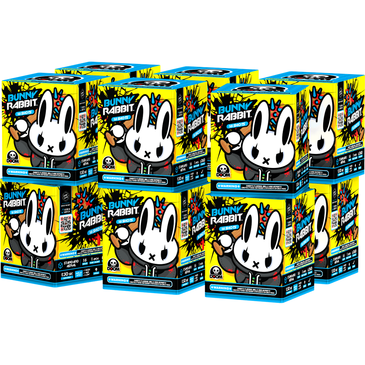Buy Bunny Rabbit™ 16-Shots Standard Aerial Fireworks Online – Red Apple ...
