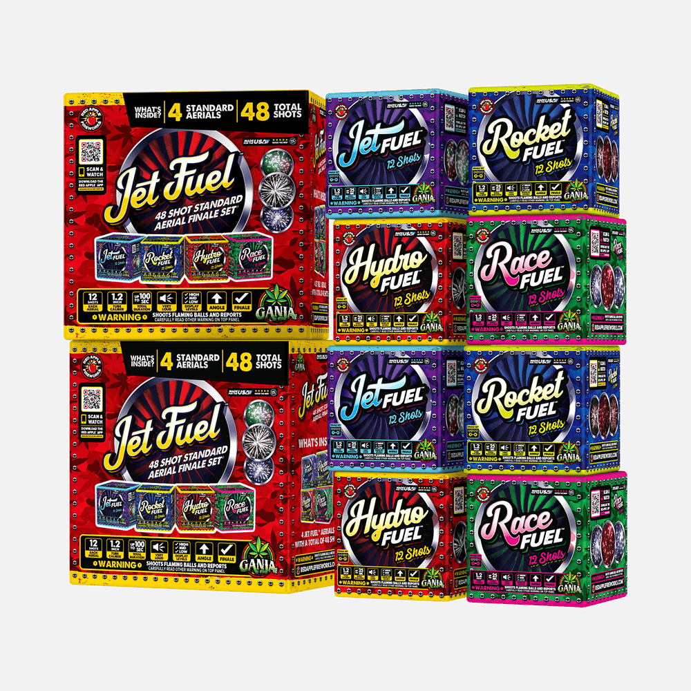 Buy Jet Fuel™ 48-Shots Large Aerial Finale Set® Fireworks Online