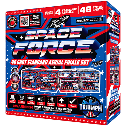 Space Force® 48-Shots Large Aerial Finale Set®