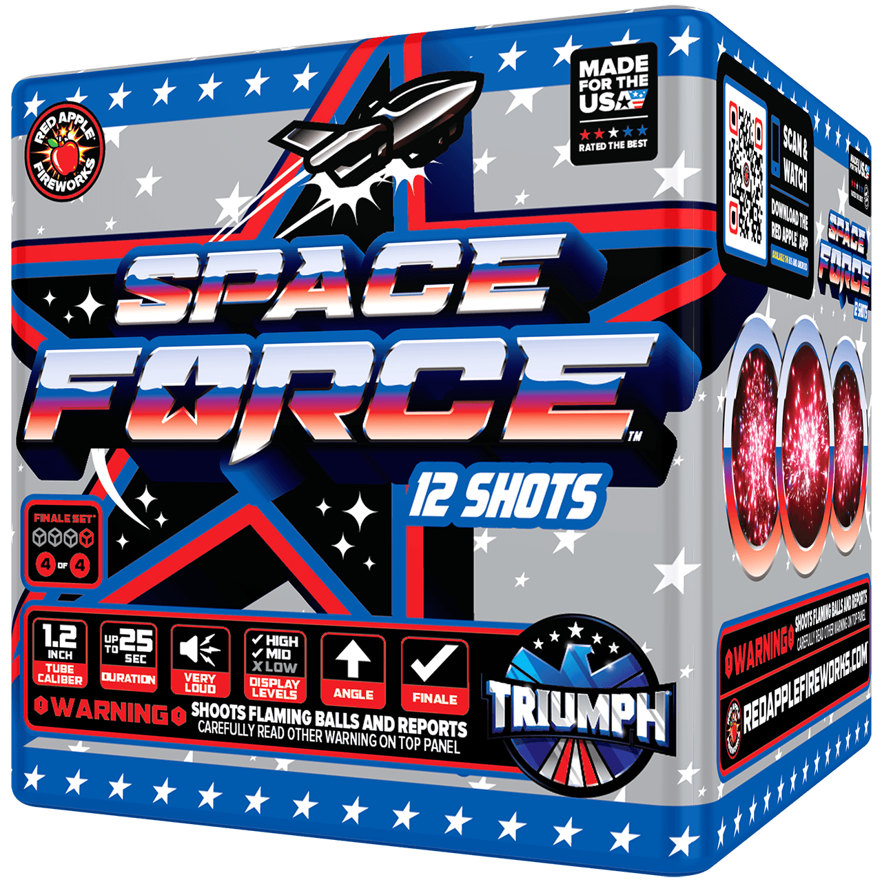 Space Force® 48-Shots Large Aerial Finale Set®