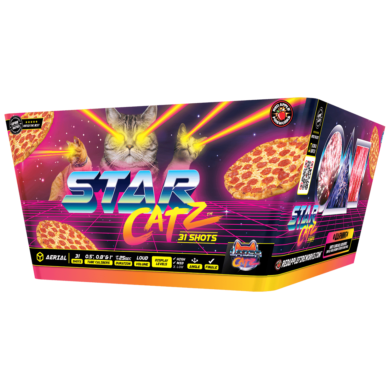 Star Catz™ 31-Shots XL® Aerials