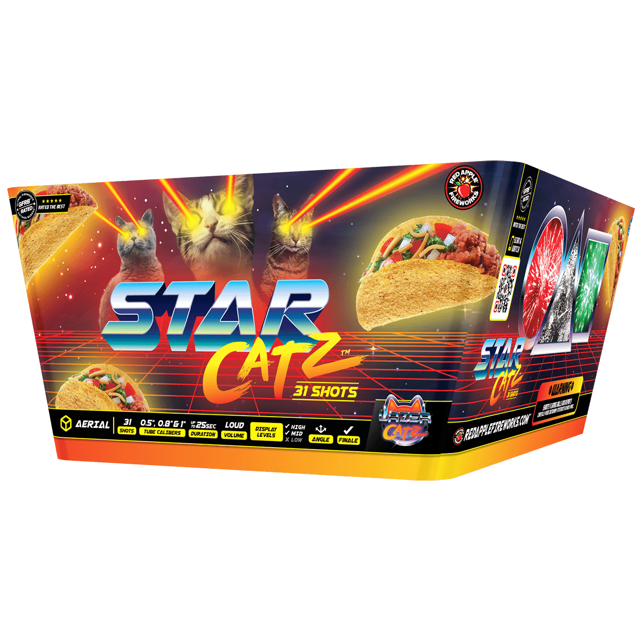 Star Catz™ 31-Shots XL® Aerials
