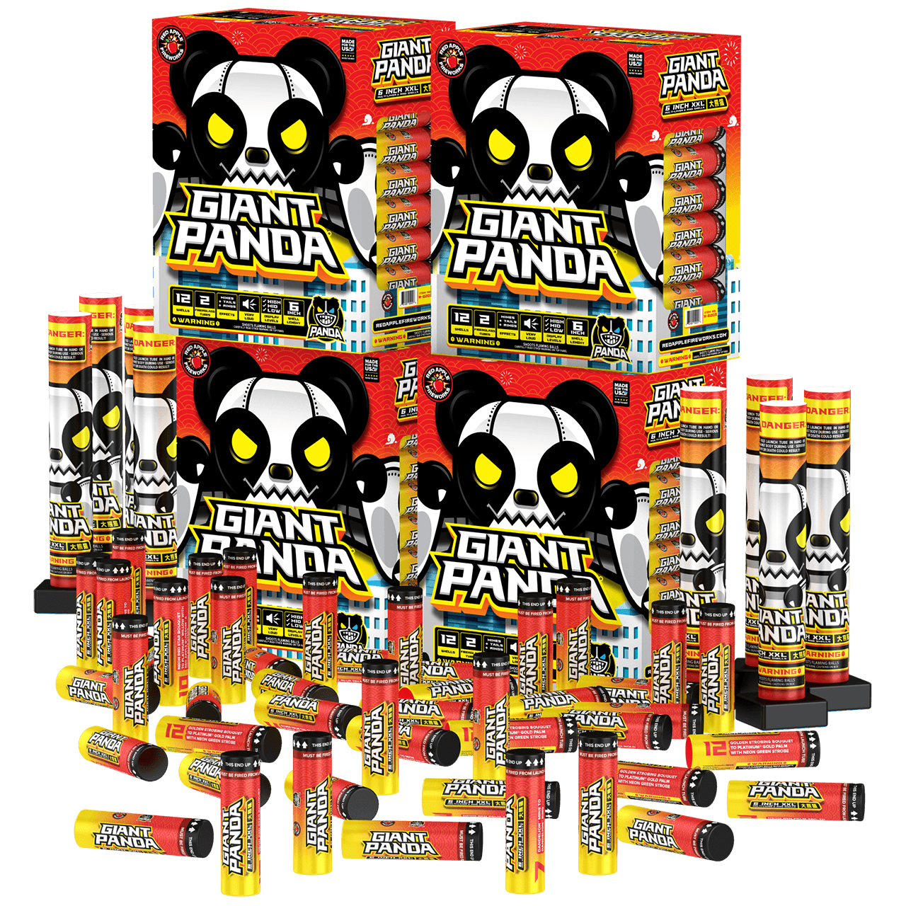 Giant Panda® 6-Inch XXL™ Canister Shells