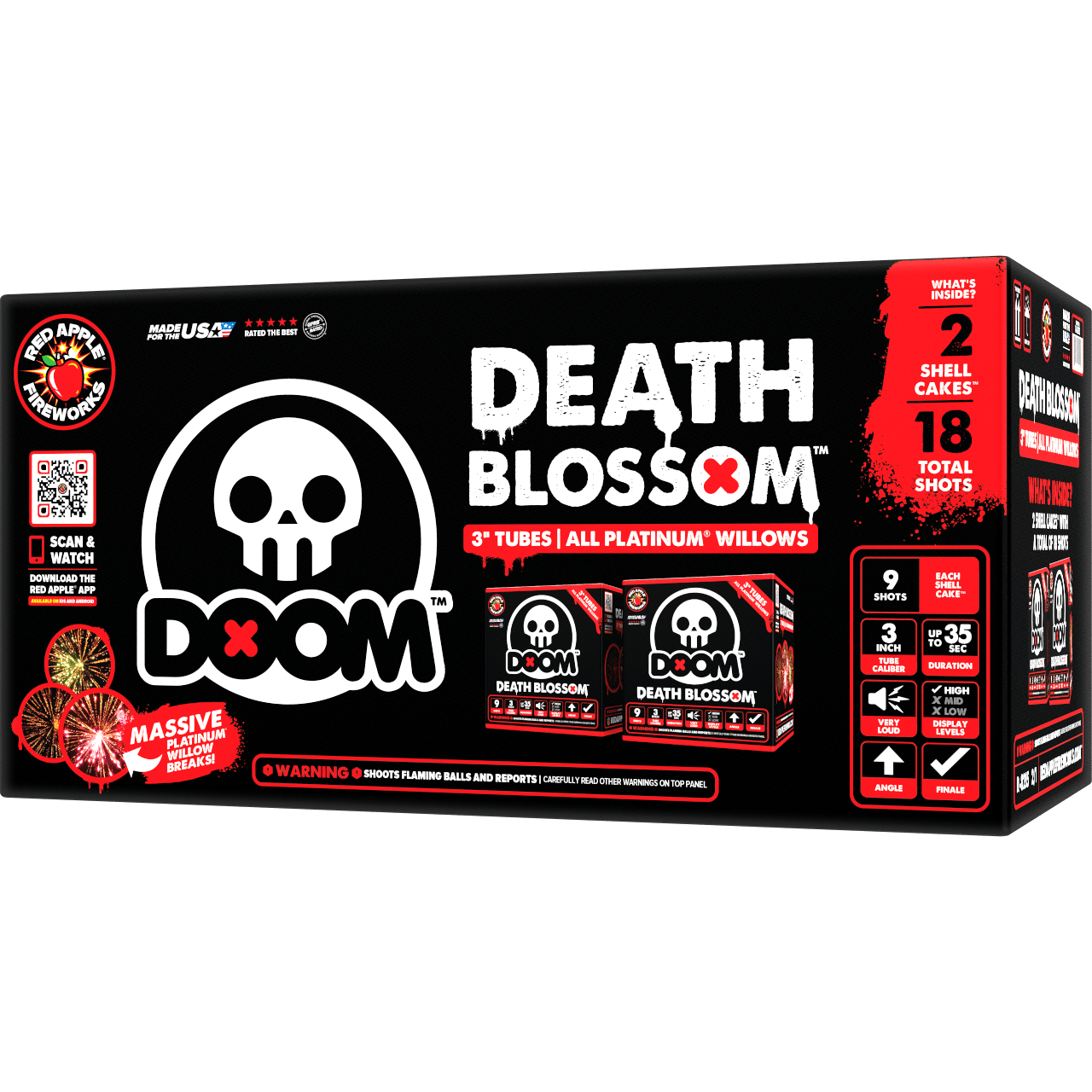 Death Blossom™ 9-Shots Large Shell