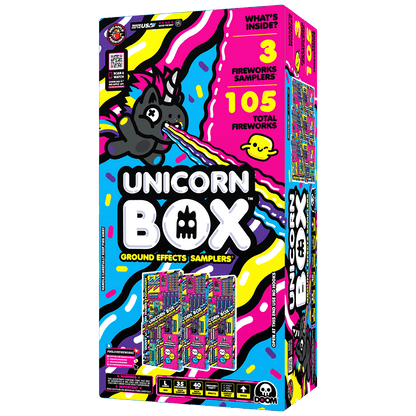 Unicorn® Box Fireworks Samplers®