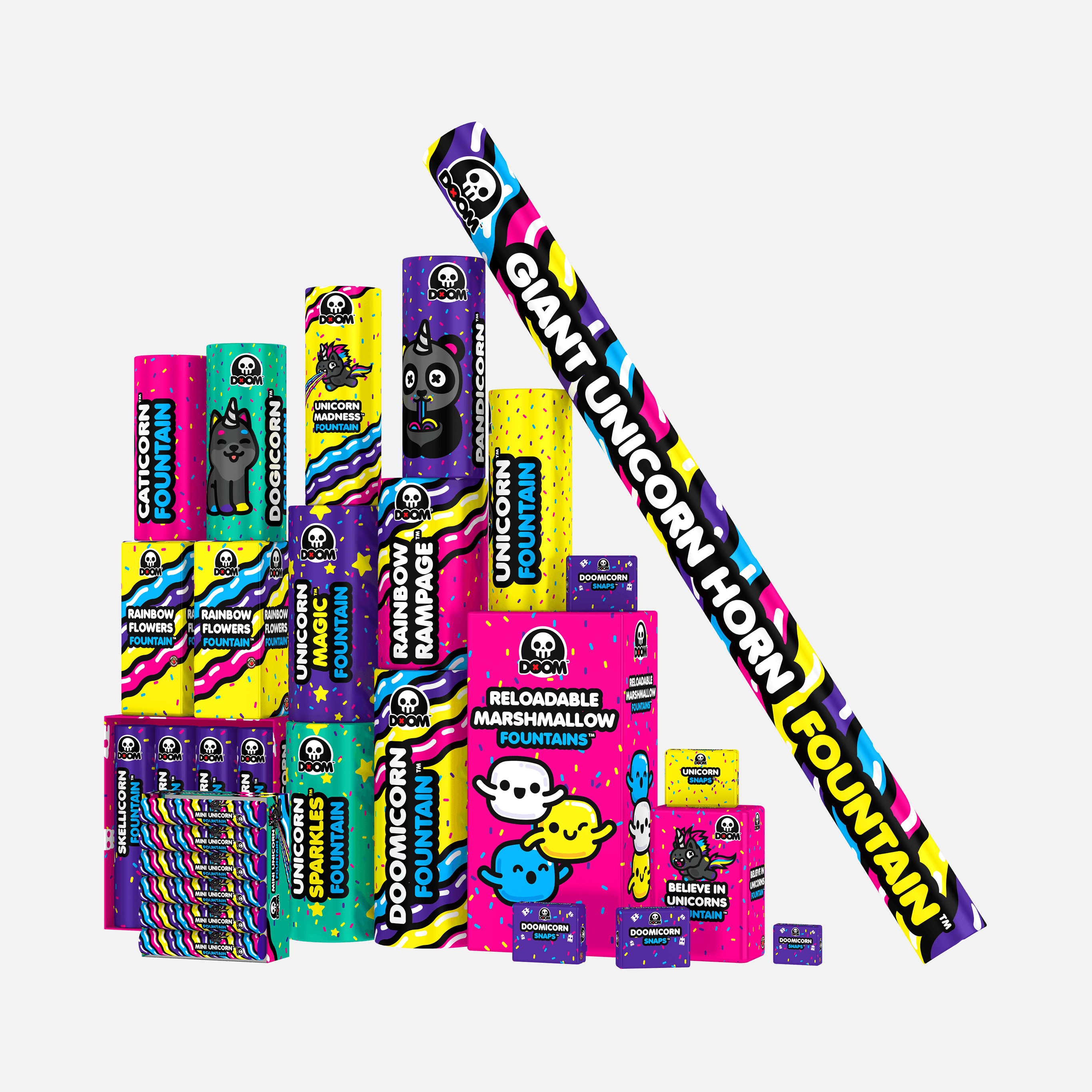 Unicorn® Box Fireworks Samplers®