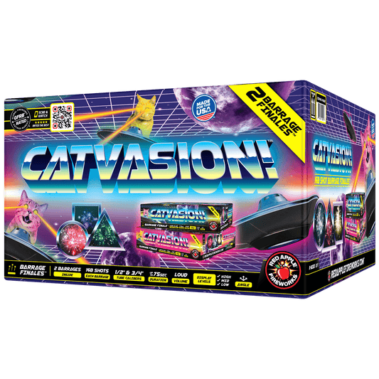 Catvasion!™ 168-Shots Barrage Finale™