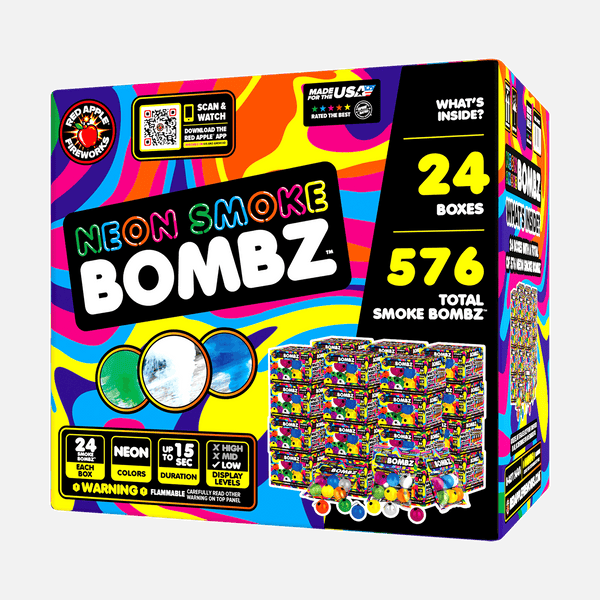Buy Neon Smoke Bombz Fireworks Online