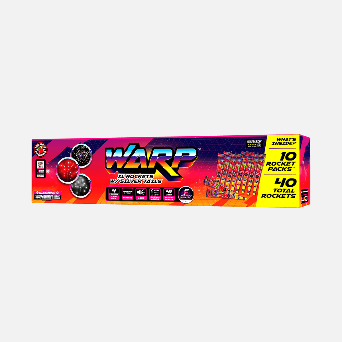 Buy Warp™ XL® Rocket Fireworks Online