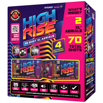 High Rise™ 35 Shots XL® Aerials-
