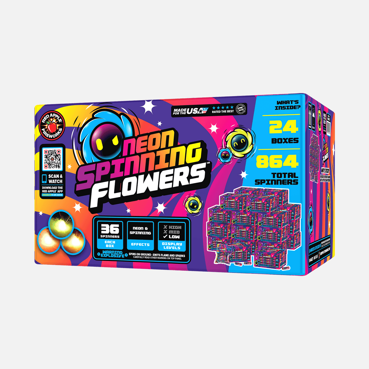 Shop Our Spinning Flowers™ Fireworks