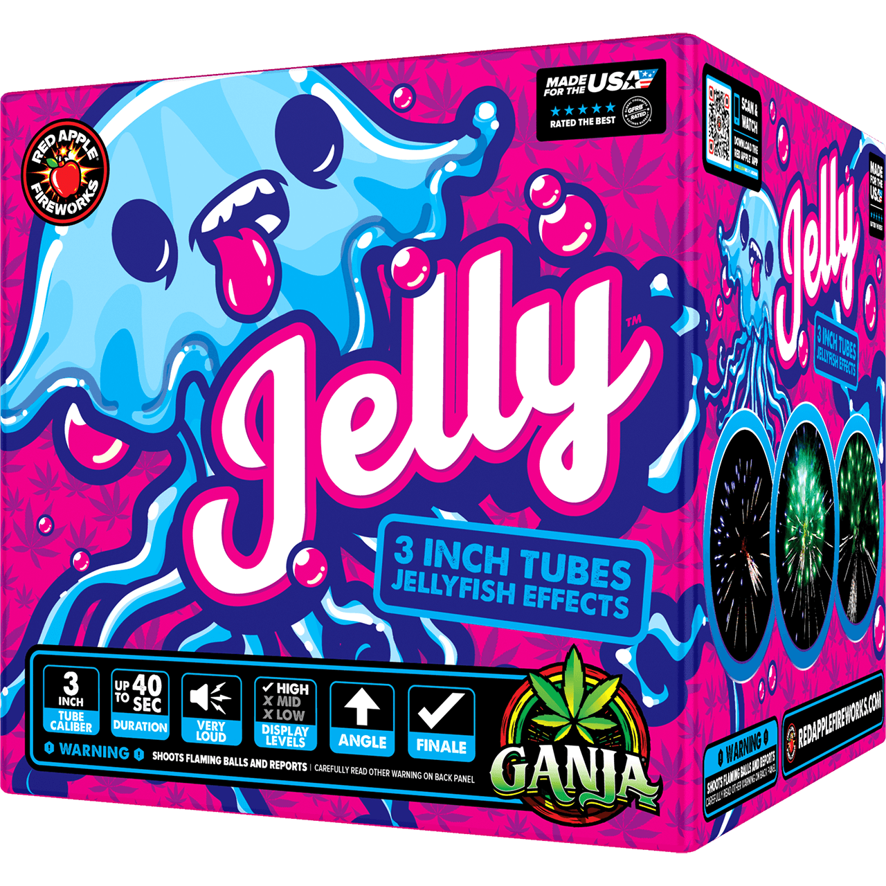 Jelly™ 9 Shots Large Shell Cakes