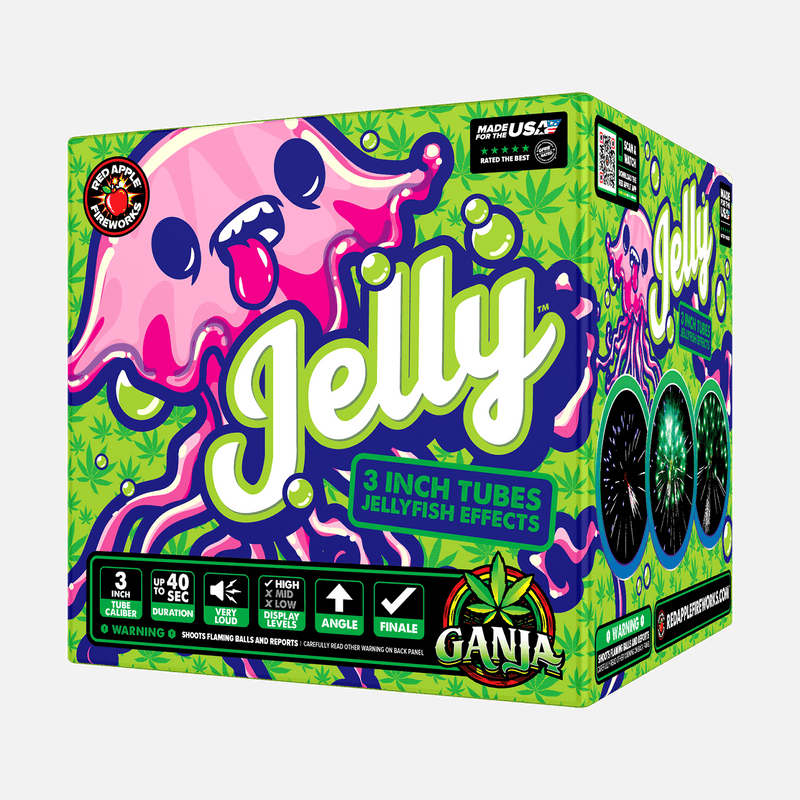 Buy Jelly™ 9 Shots Large Shell Cake Fireworks Online
