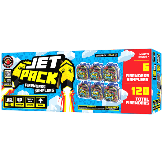 Jet Pack™ Fireworks Samplers®