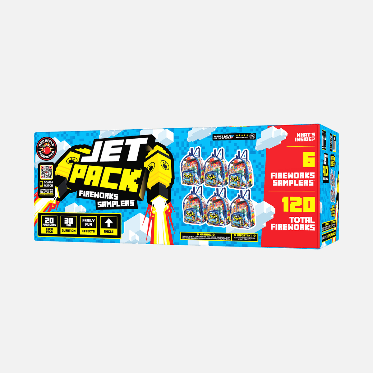 Buy Jet Pack™ Fireworks Samplers® Fireworks Online
