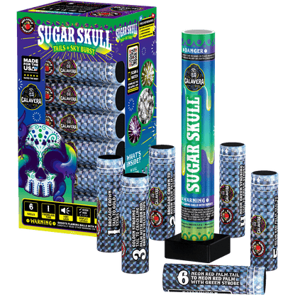Sugar Skulls® 6 Inch XXL™ Canister Shells