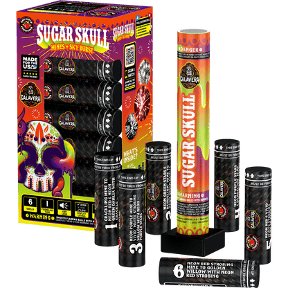 Sugar Skulls® 6 Inch XXL™ Canister Shells