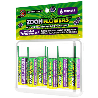 Zoom Flowers™ Aerial Spinners