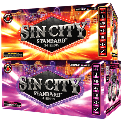 Sin City Standard™ 68 Shots XL® Aerial Finale Set®