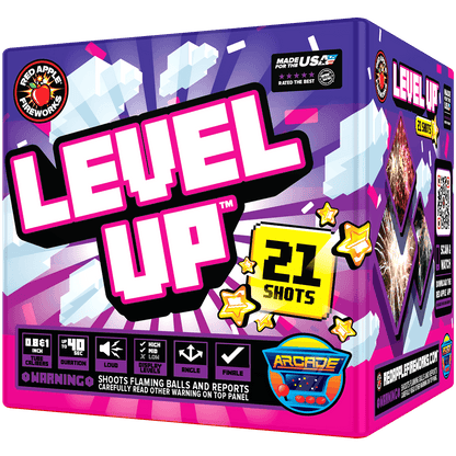 Level Up™ 21 Shots Standard Aerials