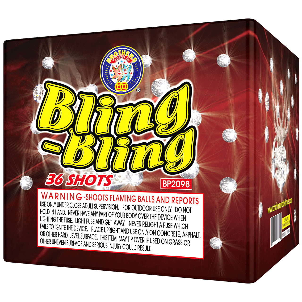Bling Bling 36 Shots Standard Aerials by Brothers