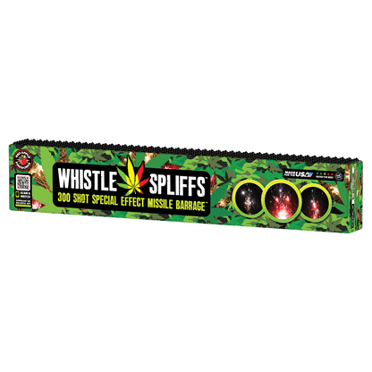 Whistle Spliffs™ 300 Shots Special Effect Missile Barrage