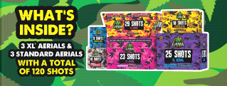 Ganja® Case 120 Shots Sampler®