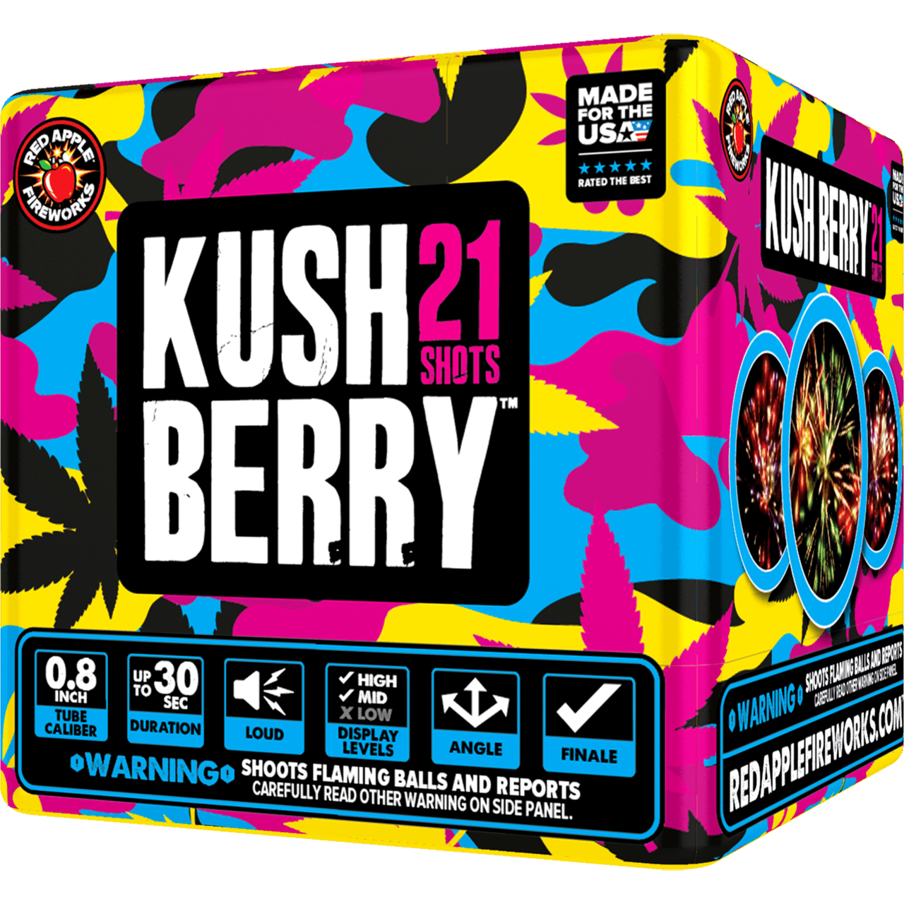 Kush® Berry 21 Shots Standard Aerial