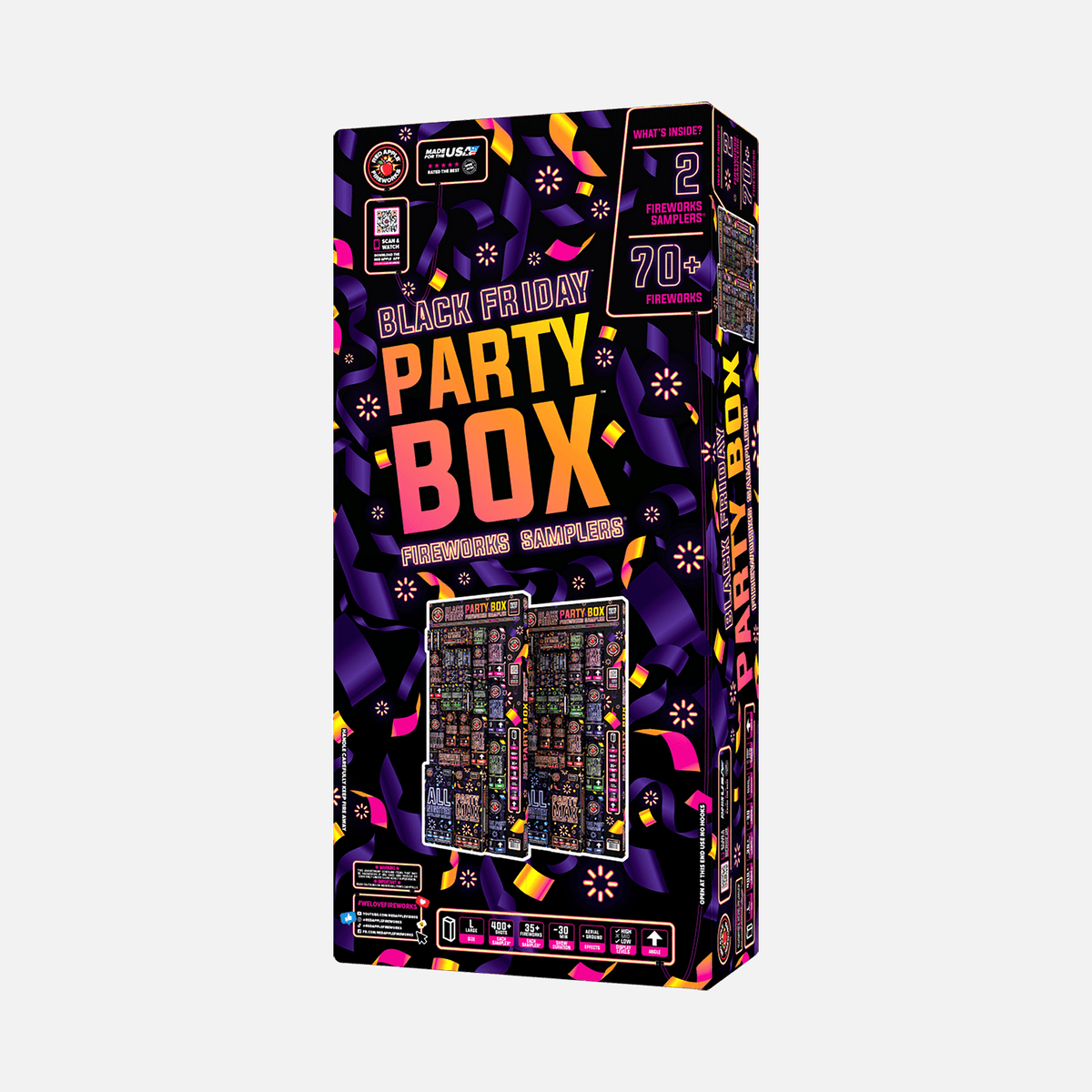 Black Friday Party Box Fireworks Sampler