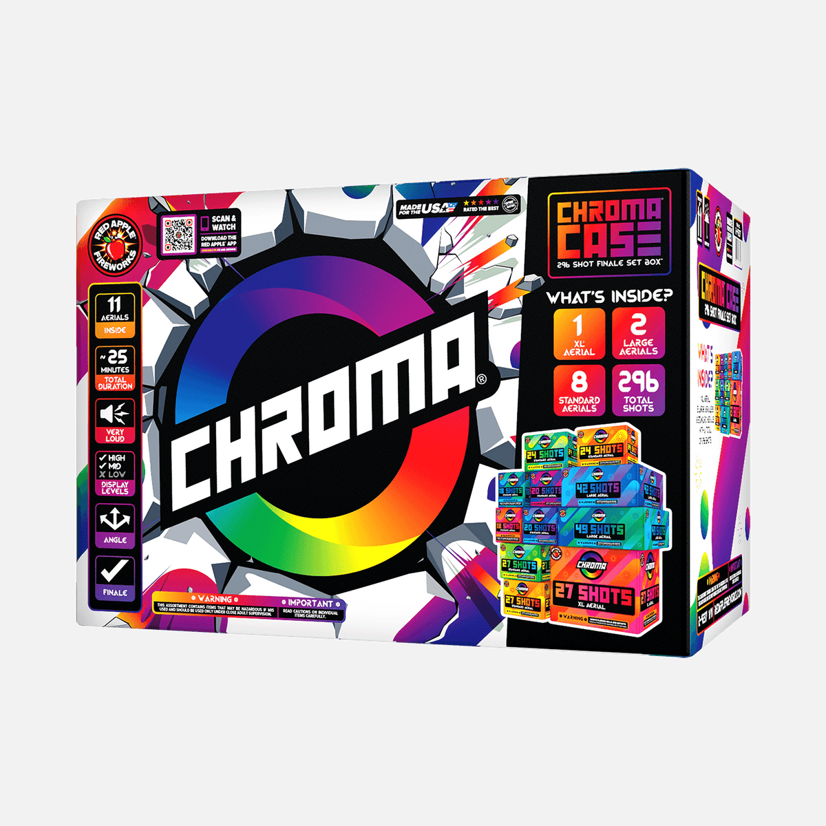 Buy Chroma® Case 296 Shot Sampler® Fireworks Online