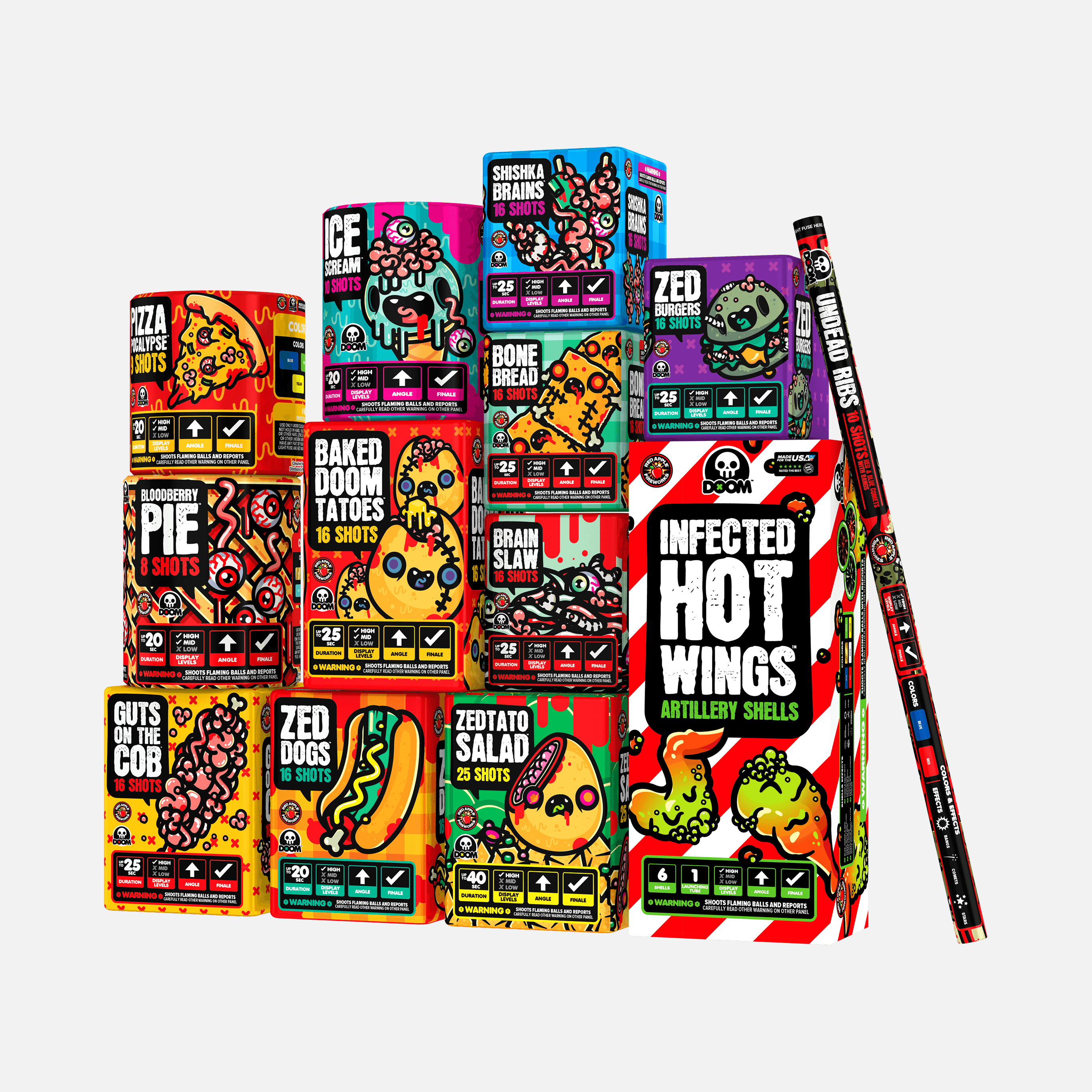 Buy Zed-BQ™ BOX Fireworks Sampler® Fireworks Online Buy Zed-BQ™ BOX Fireworks Sampler® Fireworks Online