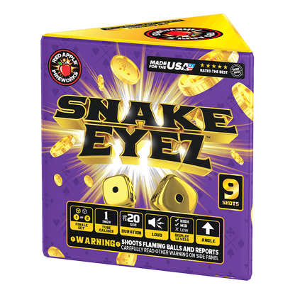 Snake Eyez™ 18 Shot Standard Aerial Finale Set®