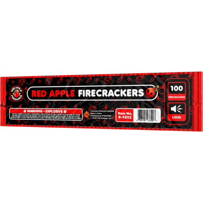 Red Apple® Bombs 100 Strip Flash Crackers