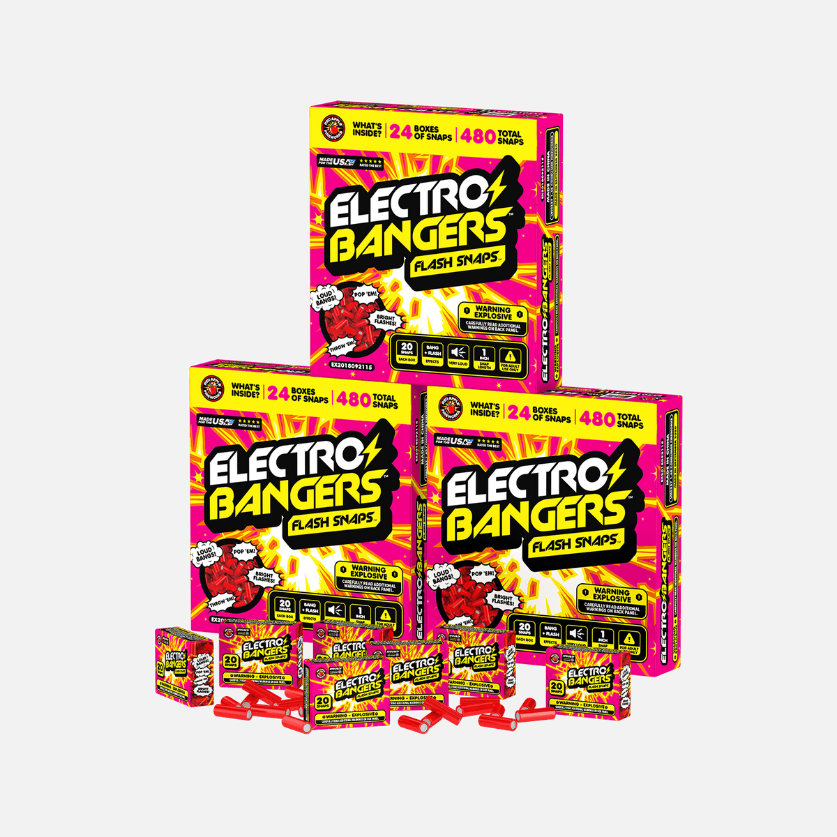 Buy Electro Bangers™ Flash Snap Fireworks Online