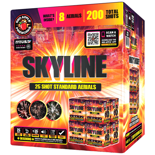 Skyline® 25 Shot Standard Aerials